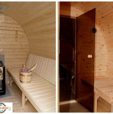 40m Long Pine Barrel Sauna Ø 197 M With Changing Room Blog