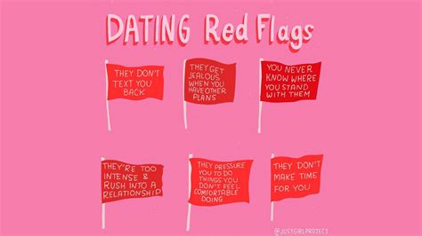 Our Top 6 Dating Red Flags Just Girl Project