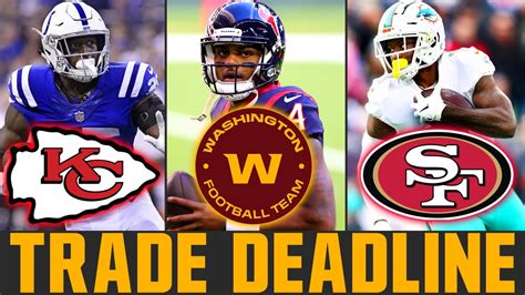 Nfl Players That Could Be Traded By The 2021 Deadline Nfl Trade
