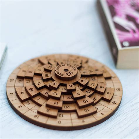 safecracker 50 wooden puzzle by fablittlegiftshop | notonthehighstreet.com