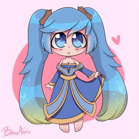 Old Chibi Sona League Of Legends By Applewitchh On Deviantart