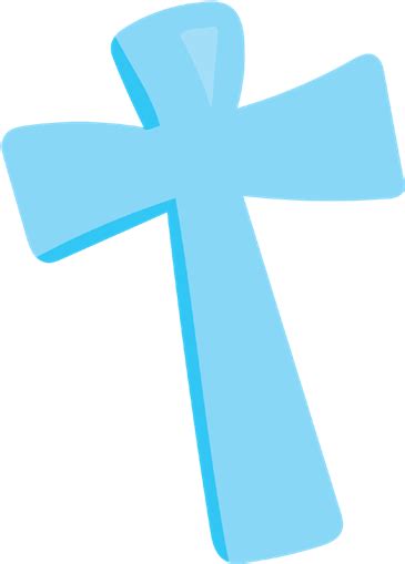 Blue Baptism Cross Clipart Clip Art Library Clip Art Library