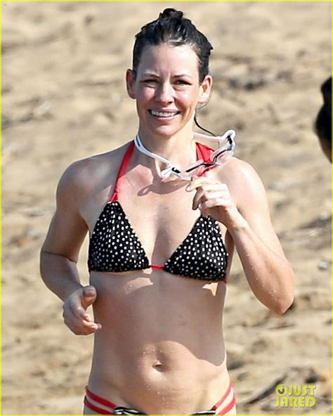 Evangeline Lilly S Body Looks So Fit In These Bikini Photos Photo