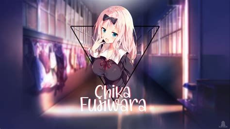 Chika Fujiwara Anime Anime Girls Kaguya Sama Love Is War Picture