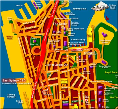 Map Of Sydney
