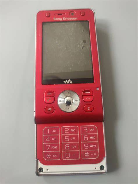 Sony Ericsson Walkman W910i Mobile Phone Red Spares Or Repair Ebay