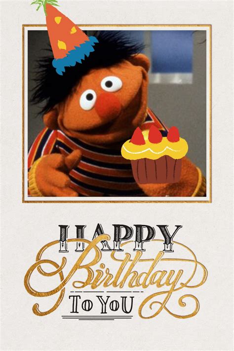 Happy Birthday Ernie 芝蔴街美語 Sesame Street English
