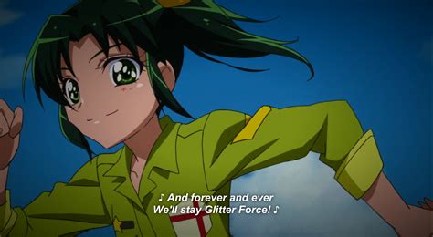 Glitter Force Intro April Screenshot