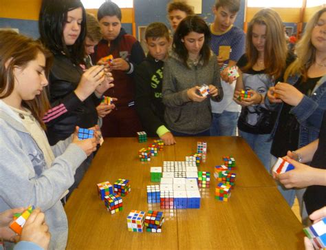Compétition Insolite à Don Bosco Wittenheim Lycée Don Bosco Le Rubiks Cube® Ludique Et