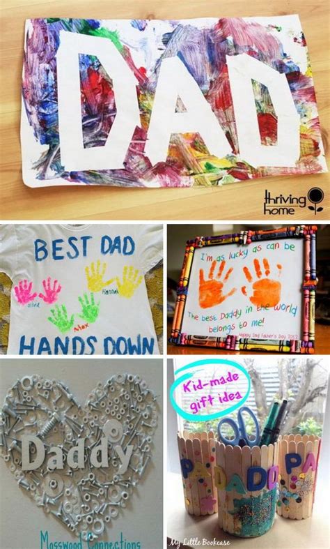 Diy Fathers Day Ts From Preschoolers