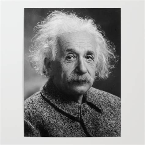 Albert Einstein Poster By Restored Art And History Society6