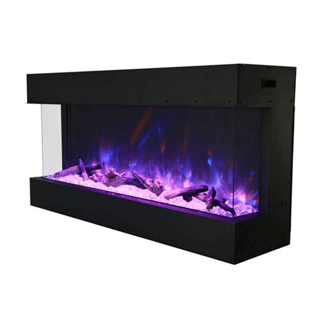 Amantii Tru View Xl Deep 50 Built In Three Sided Electric Fireplace