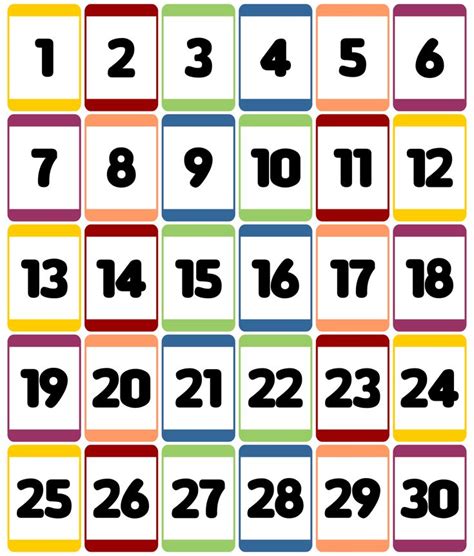 An Image Of A Calendar With Numbers And Times For Each Month In