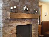 Wood Beams For Fireplaces Photos