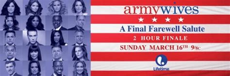 Say Your Final Hooah To Army Wives This Sunday Army Wife 101