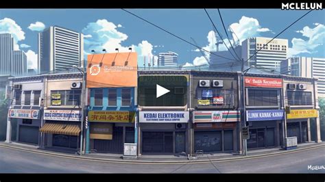 Before And After Paint Over 3d Anime Background Anime Background