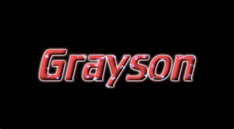 Grayson Logo Free Name Design Tool From Flaming Text