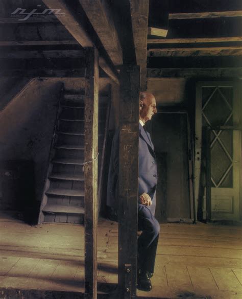 Otto Frank In The Attic Of The Secret Annexe On The Day That The Anne
