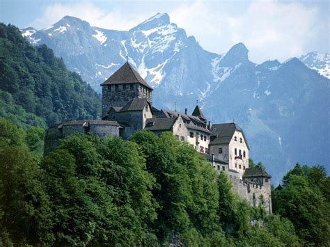 Vaduz Castle (Schloss Vaduz) is the palace and official residence of ...