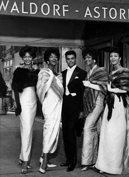 Harlem 1950s Vintage Black Glamour Black History African American Fashion