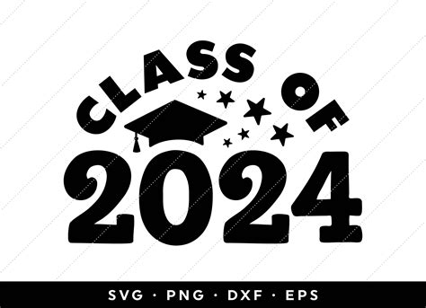 Clase De 2024 Svg Seniors 2024 Svg Graduación 2024 Svg 2024 Etsy