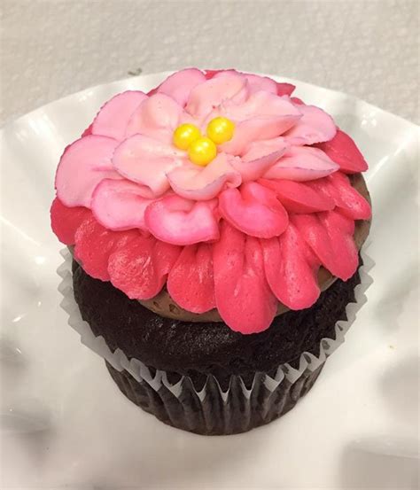 Assorted Flower Jumbo Filled Cupcake Classy Girl Cupcakes