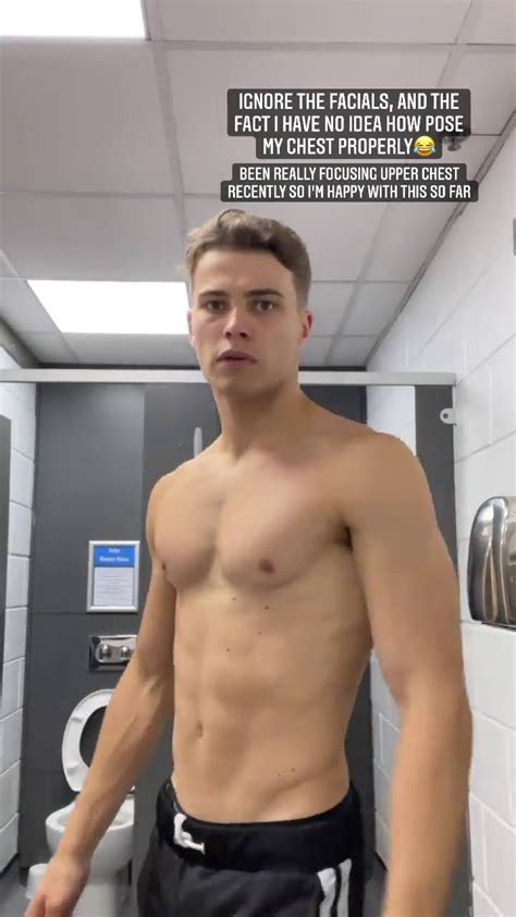 Hollyoaks Off The Charts Warner Shirtless Insta Story