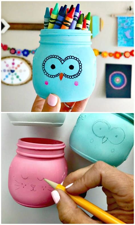 130 Easy Craft Ideas Using Mason Jars For Spring And Summer