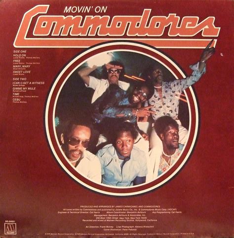 Musicotherapia Commodores Movin On 1975