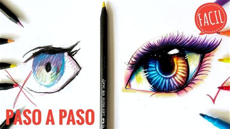 COMO DIBUJAR Y COLOREAR OJOS DE ANIME CON LAPICES Consejos