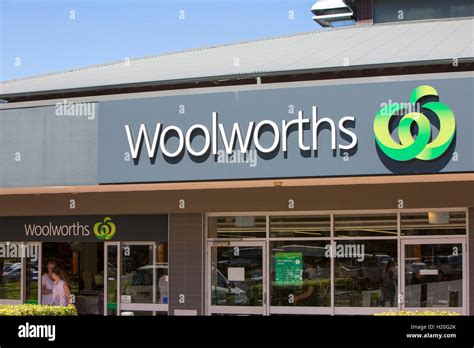 Woolworths Groceries Supermarket In North Sydney Australia Stock Photo