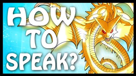 Последние твиты от dragon ball legends (@db_legends). Super Shenron Language of the Gods Revealed and Explained | Dragon Ball Code - YouTube