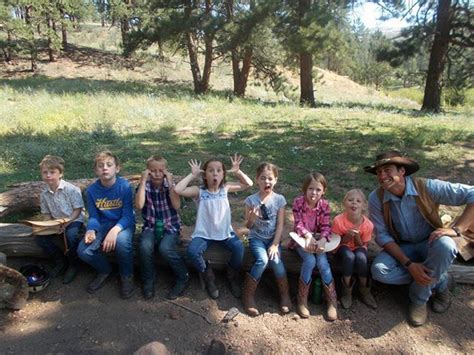 For Ranchers Aged 6 To 12 The Week Begins With A Meeting With The Ranch