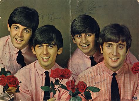 Beatles The Vintage Signed Colour 12 X 9 Photograph By All Four