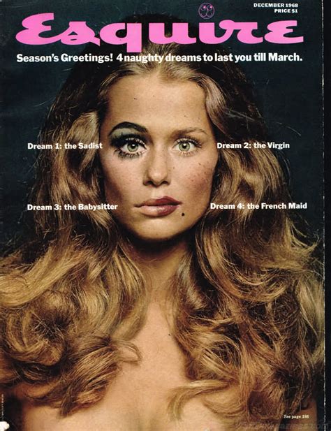 Lauren Hutton Aged 24 In December 1968 Esquire Magazine Esquire Cover Lauren Hutton