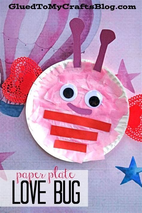 Celebrate Big With This Paper Plate Valentine Love Bug Craft For Kids