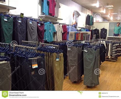 Trousers Or Pants On Sale In A Store Editorial Photography Image Of