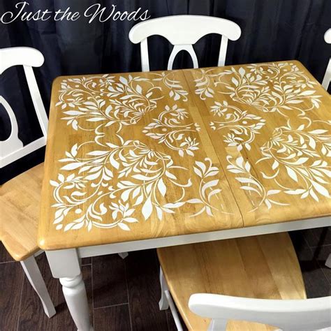 Image Result For Stenciled Table Top Dining Set Diy Furniture Table