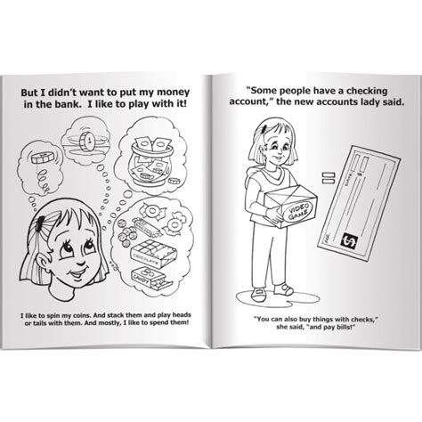 Promotional Coloring Book Lets Go To The Bank Epromos