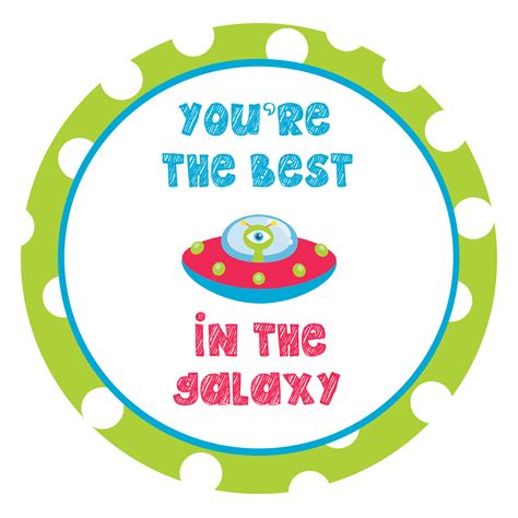 Free Printable Outer Space Valentines Crazy Little Projects