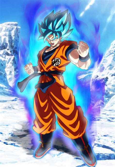 Dragon ball z is an absolutely ridiculous show in the best possible way, living on spectacle, offering up a chance to take part in what essentially amounts to a when gohan went super saiyan 2 to take down cell, it was a major event, something that people didn't think they'd ever see the likes of again. Goku Ssj Blue Dragon Ball Super Broly by andrewdragonball ...