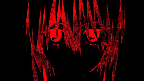 320x570 Resolution Red And Black Animated Female Character Digital