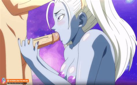 Rule 34 Angel Dragon Ball Animated Blowjob Blue Skin Breasts Dragon