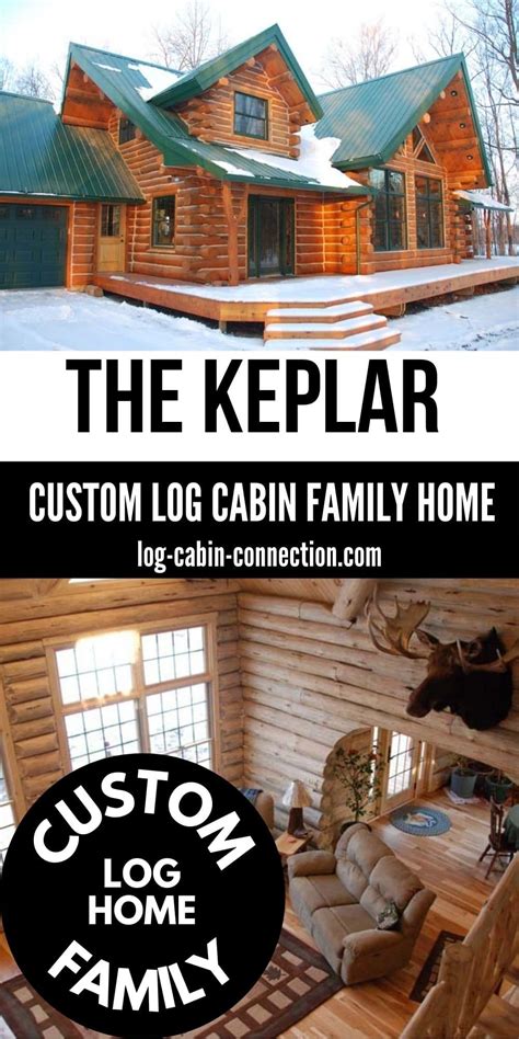 The Keplar Log Home Is A Modern Take On Rustic Living