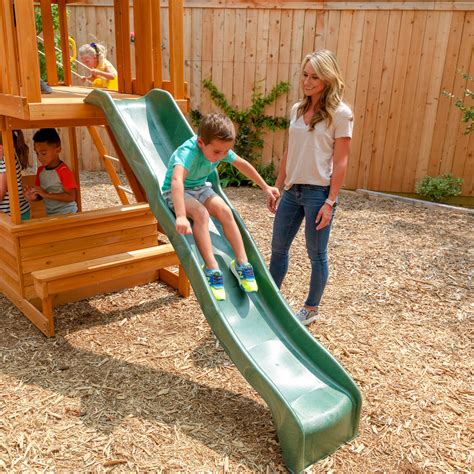 Kidkraft Ashberry Wooden Swing Set Playset Toy At Mighty Ape