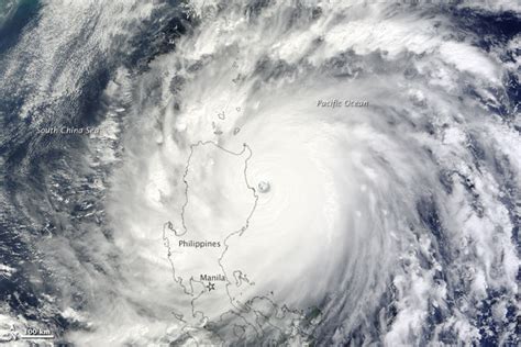 Intense Typhoon Megi Strikes In The Philippines