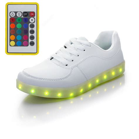 Hot promotions in chaussure led lumineuse unisexe on aliexpress if you're still in two minds about chaussure led lumineuse unisexe and are thinking about choosing a similar product, aliexpress is a. Remote control USB Glowing Sneakers Kids Light Up Shoes ...