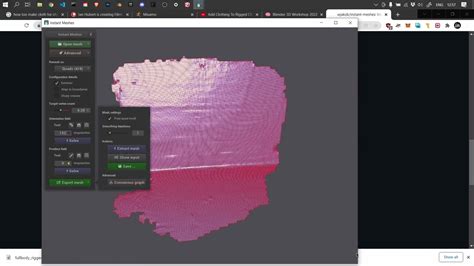 Make Photogrammetry Ready For Web In Steps With Blender And Instant