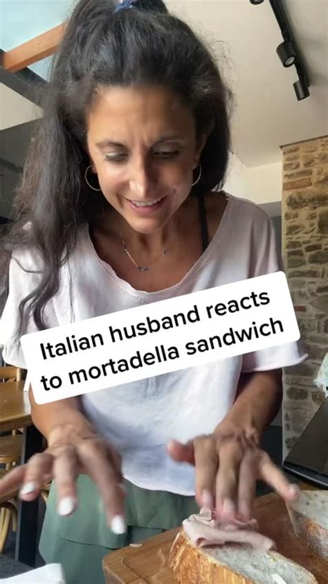 Italian Panino Italian Husband Couple Comedy American Wife Italian Food