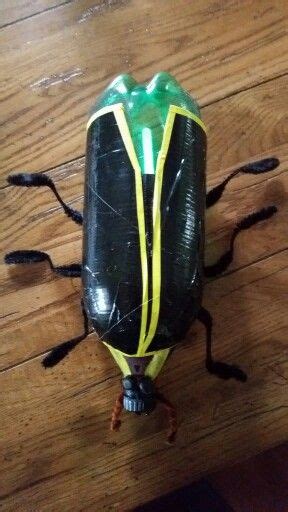 Lightning Bug Firefly Insect Model Science Project Made From 2 Litre